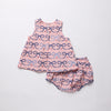 Baby Girls Jaipur 2-Pc Set (Pink Bows)