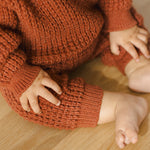 Chunky Knit Sweater (Cranberry)