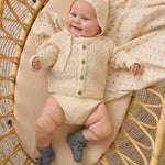Knit Cardigan (Natural)