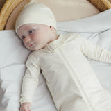Zip Longsleeve Sleeper Footie (Stars)