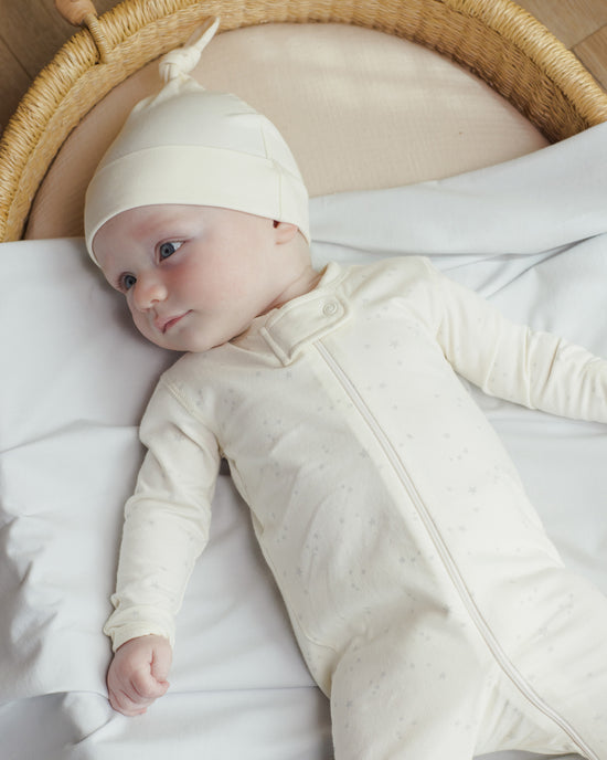 Zip Longsleeve Sleeper Footie (Stars)