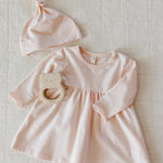 Knotted Baby Hat (Petal)