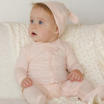 Knotted Baby Hat (Petal)