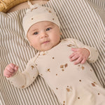 Bamboo Gown + Hat Set (Woodland)