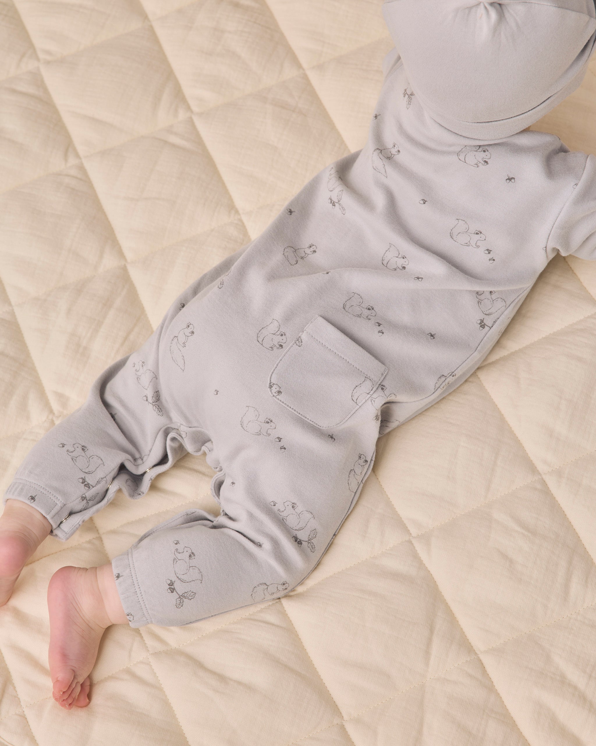 Long Sleeve Jumpsuit (Squirrel)