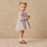 Callie Dress (Blue Gingham)