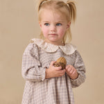 Callie Dress (Blue Gingham)