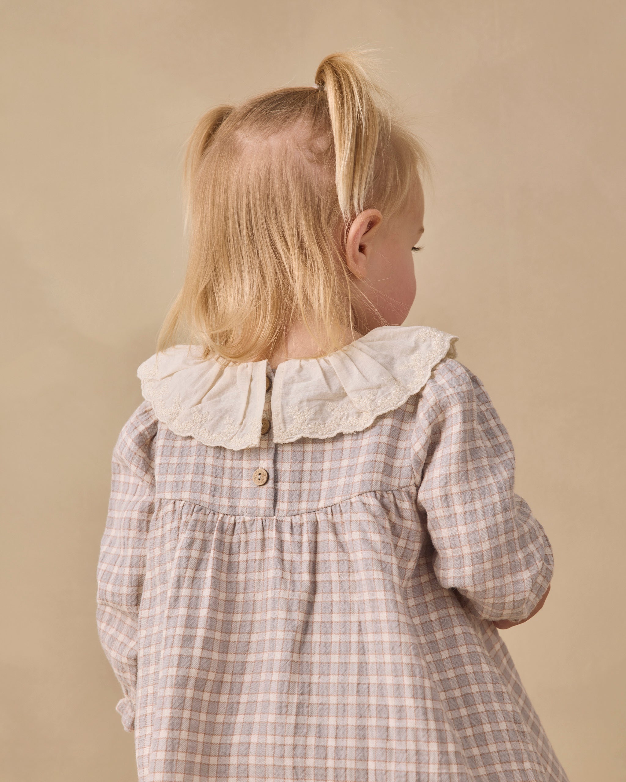 Callie Dress (Blue Gingham)