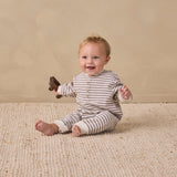 Relaxed Jumpsuit (Slate Stripe)