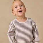 Cozy Set (Slate Stripe)