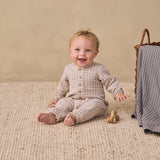 Woven Jumpsuit (Blue Gingham)