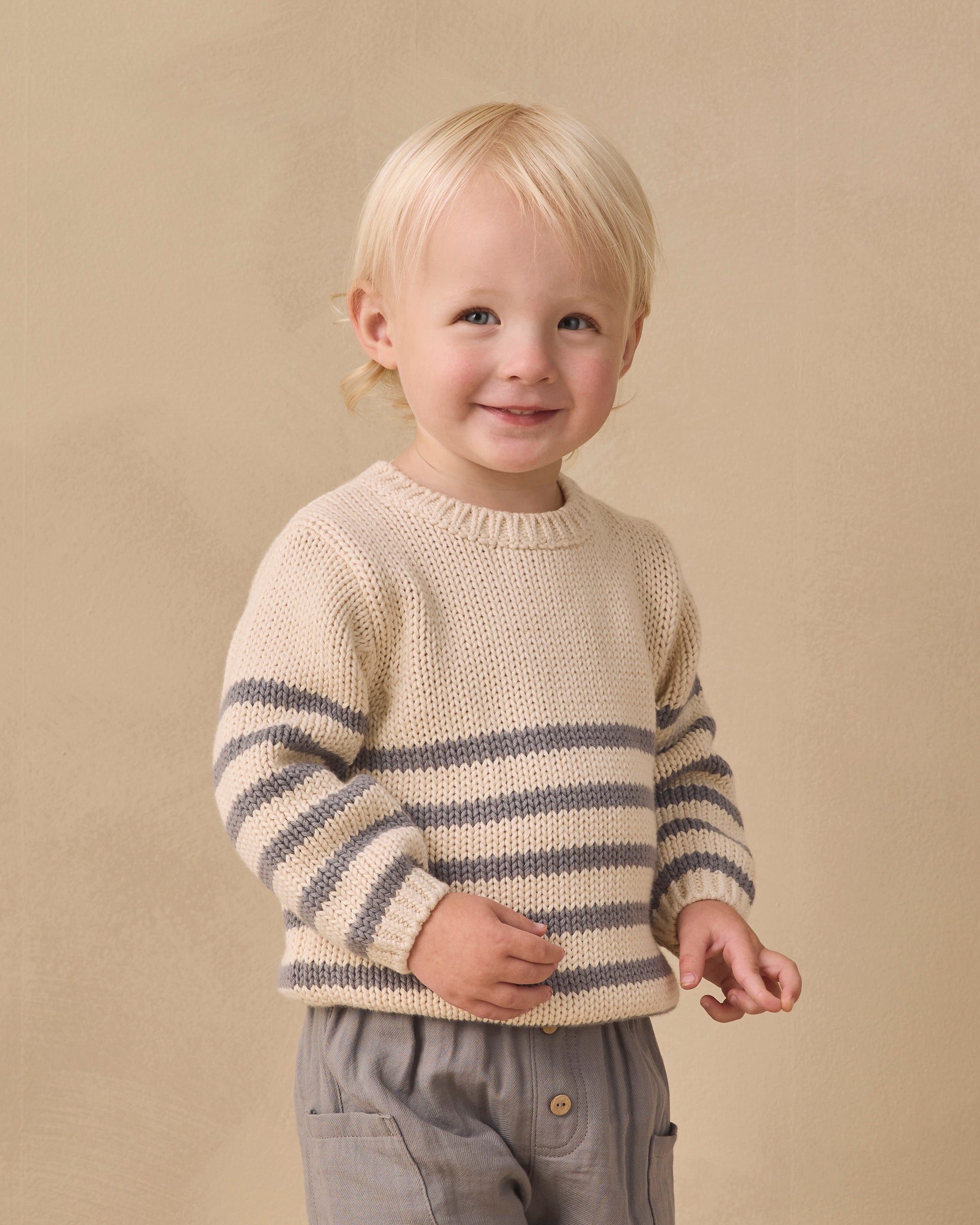 Rex Sweater (Slate Stripe)