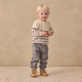 Rex Sweater (Slate Stripe)