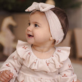 Wendy Romper (Red Bows)