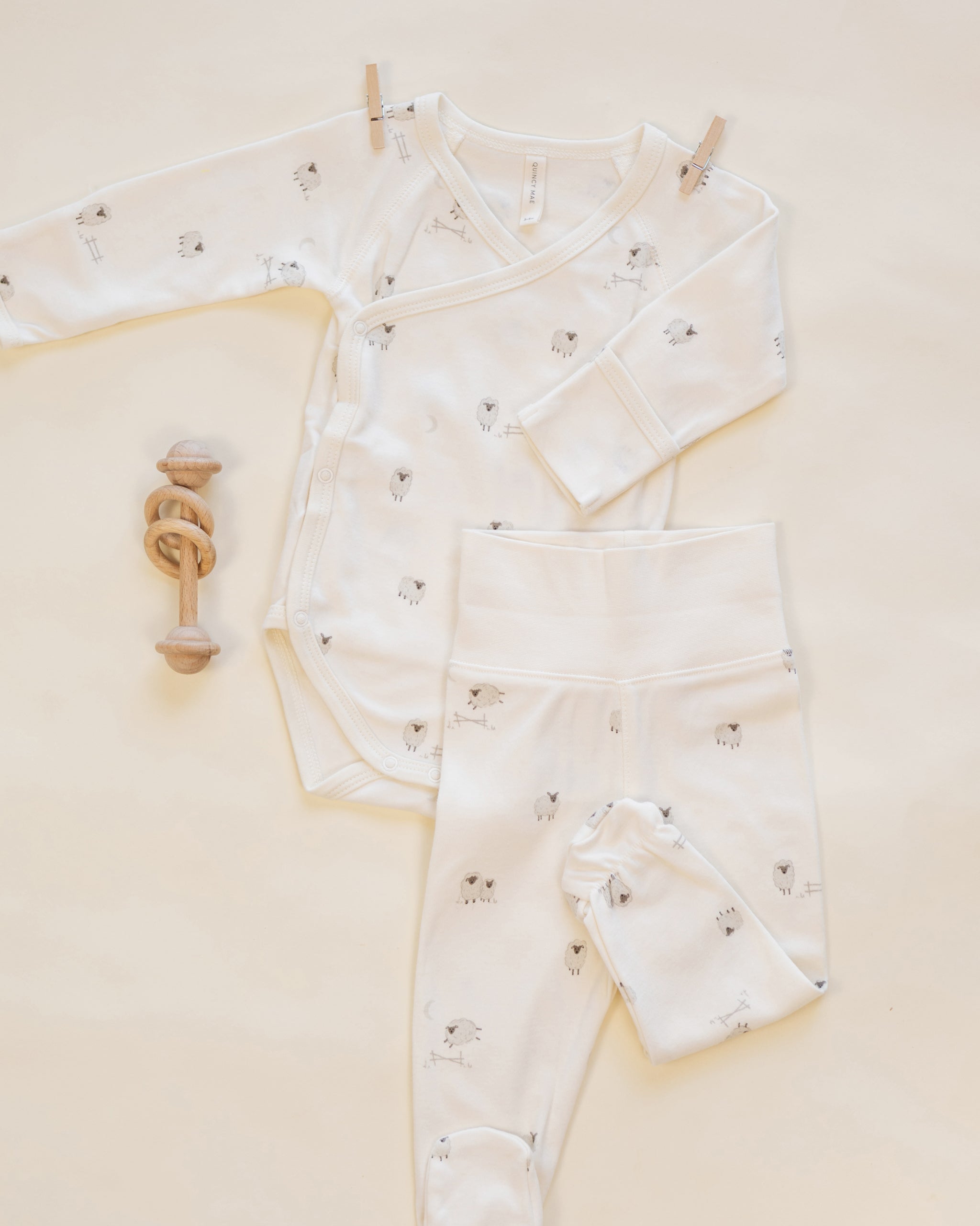 Bodysuit + Pant Set (Sheep)