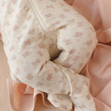 Zip Long Sleeve Sleeper Footie (Flower Field)