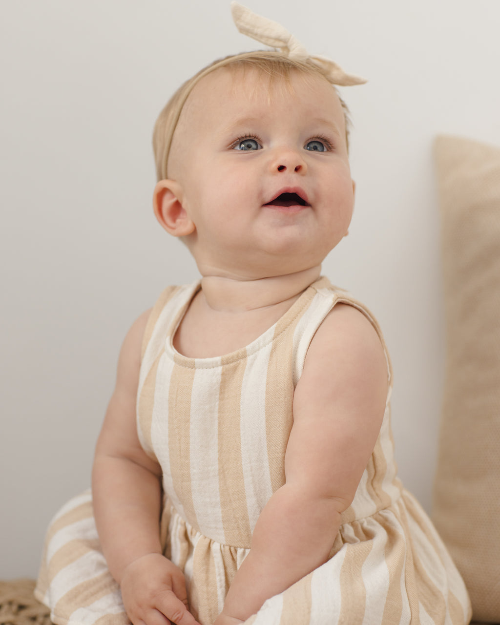 Skirted Tank Romper (Summer Stripe)