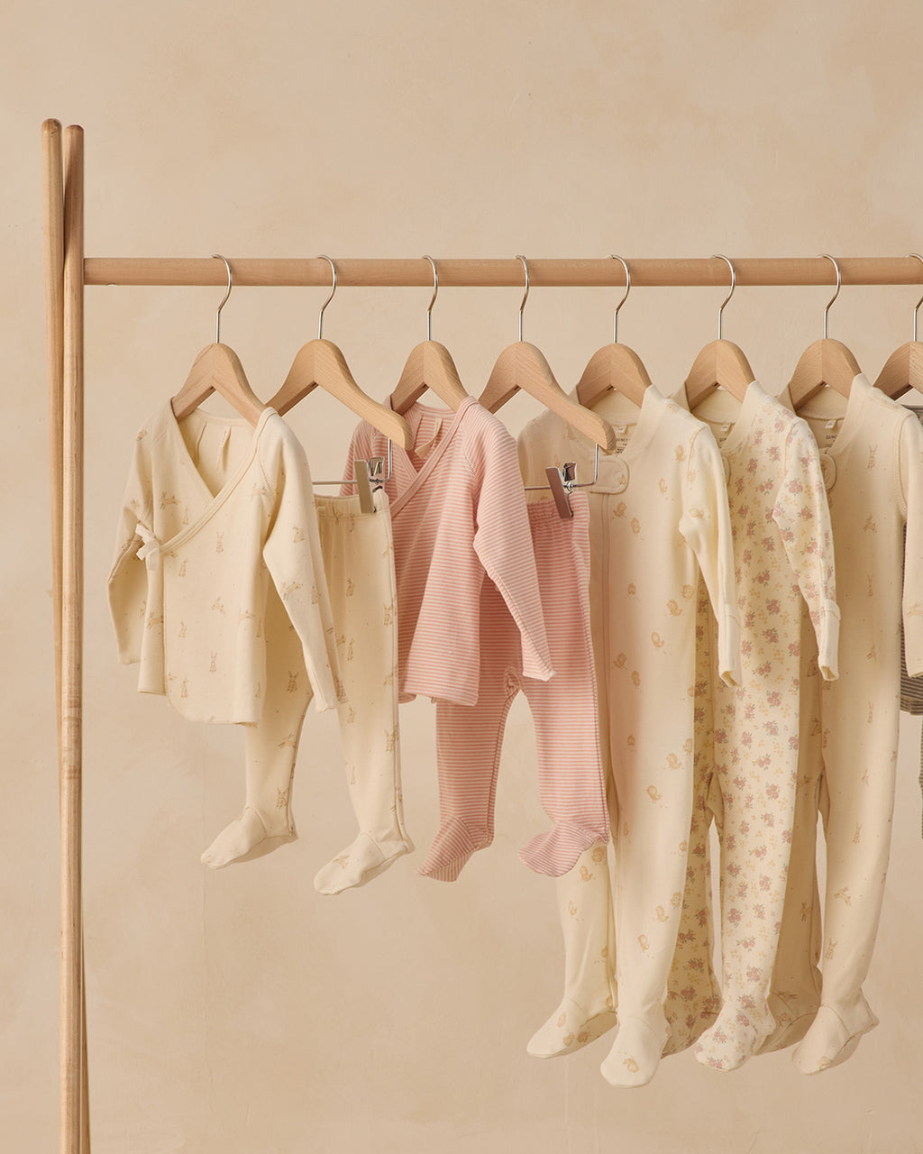 Zip Long Sleeve Sleeper Footie (Flower Field)