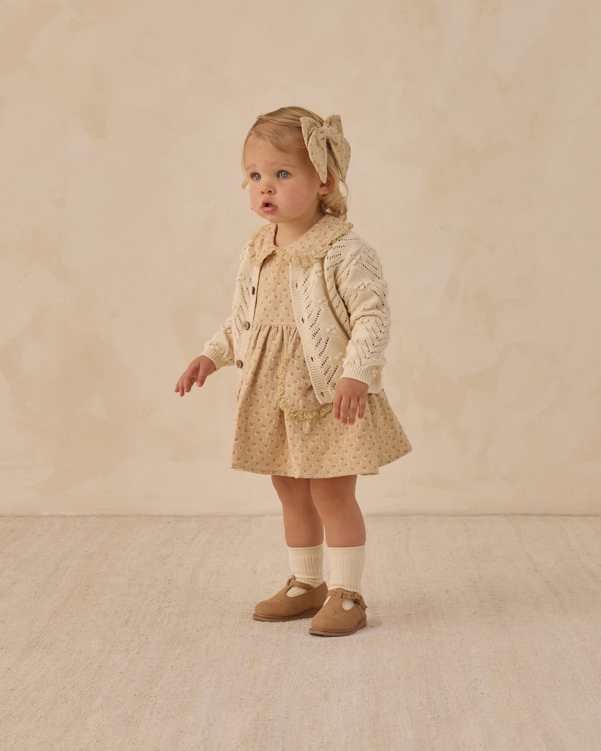 Knit Cardigan (Natural)