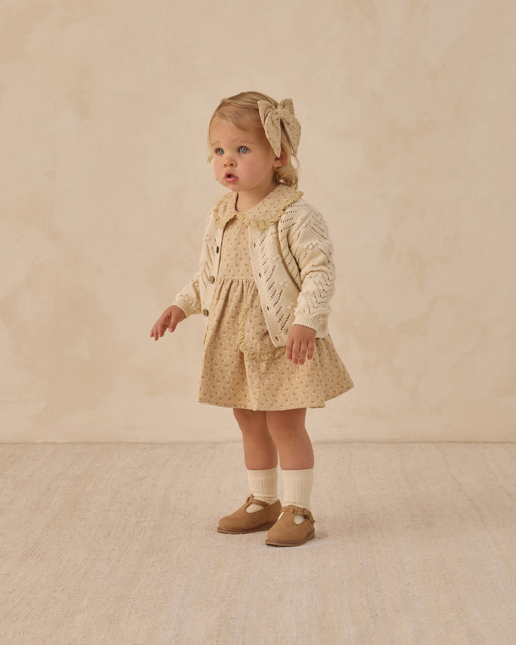 Knit Cardigan (Natural)