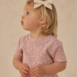 Set of 3 Bows with Clip (Natural, Mauve, Sage)