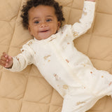 Zip Longsleeve Sleeper Footie (Carnival)