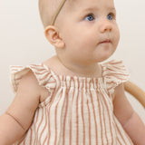 Bonnie Romper (Vintage Stripe)