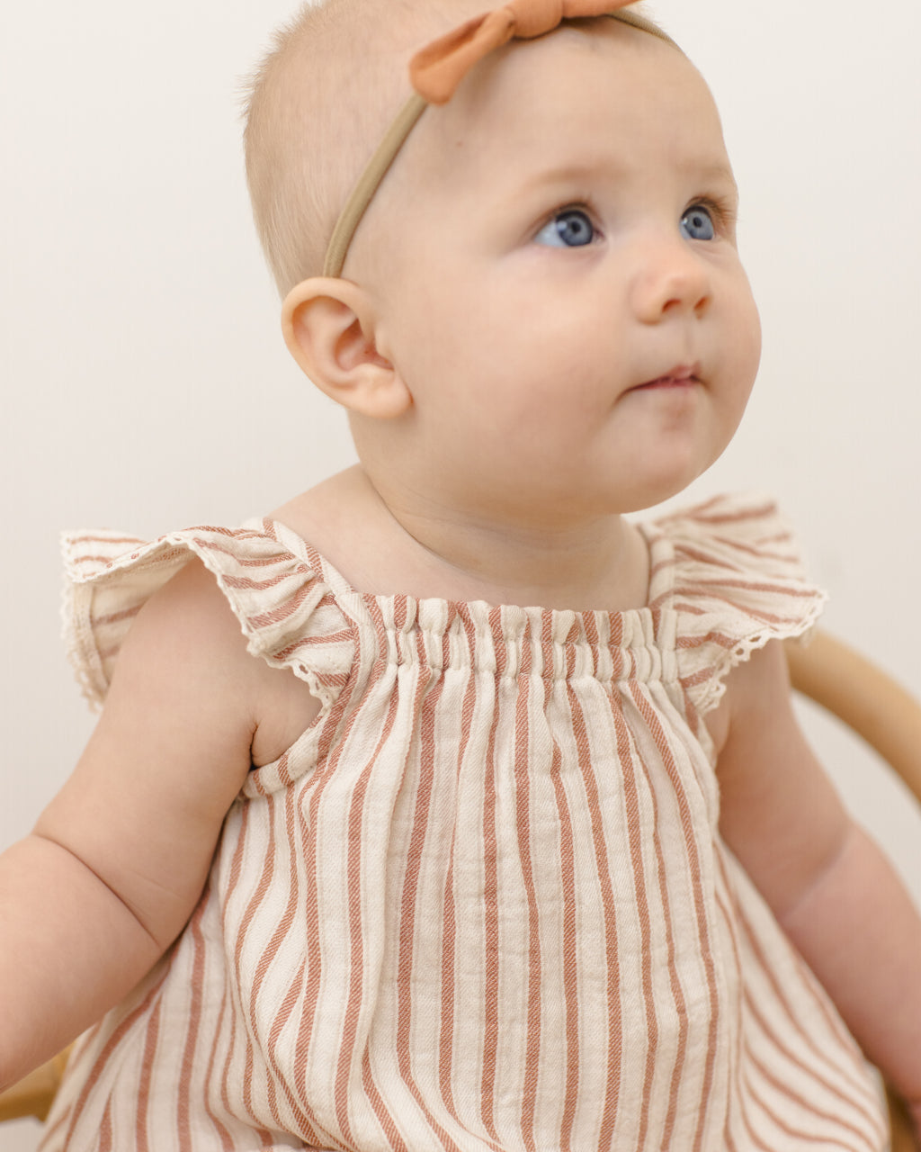 Bonnie Romper (Vintage Stripe)