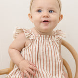 Bonnie Romper (Vintage Stripe)