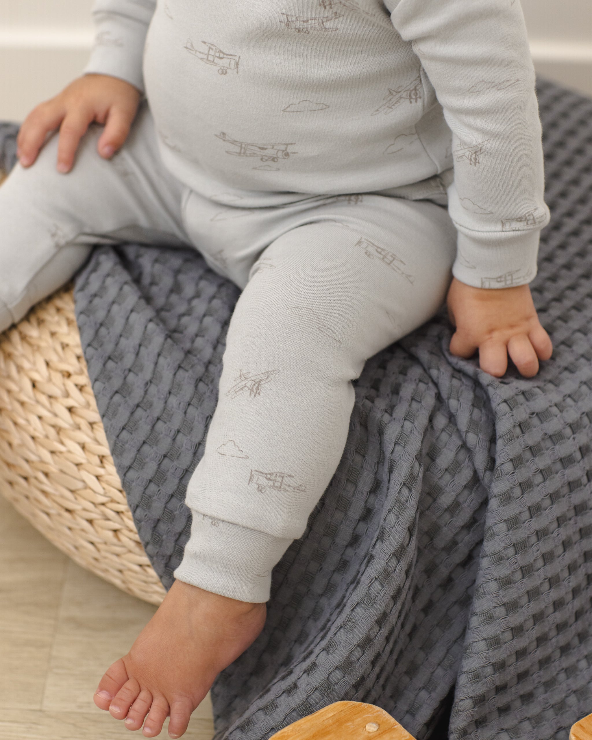 Jersey Pajama Set (Airplane)