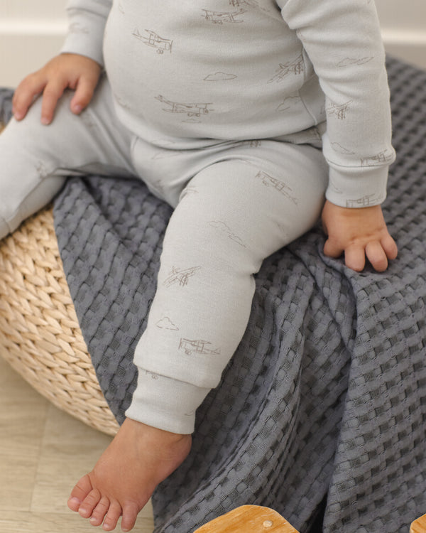 Jersey Pajama Set (Airplane)