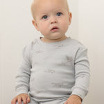 Jersey Pajama Set (Airplane)