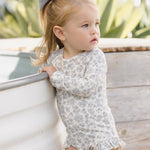 Olivia Rashguard One-Piece (Blue Floral)