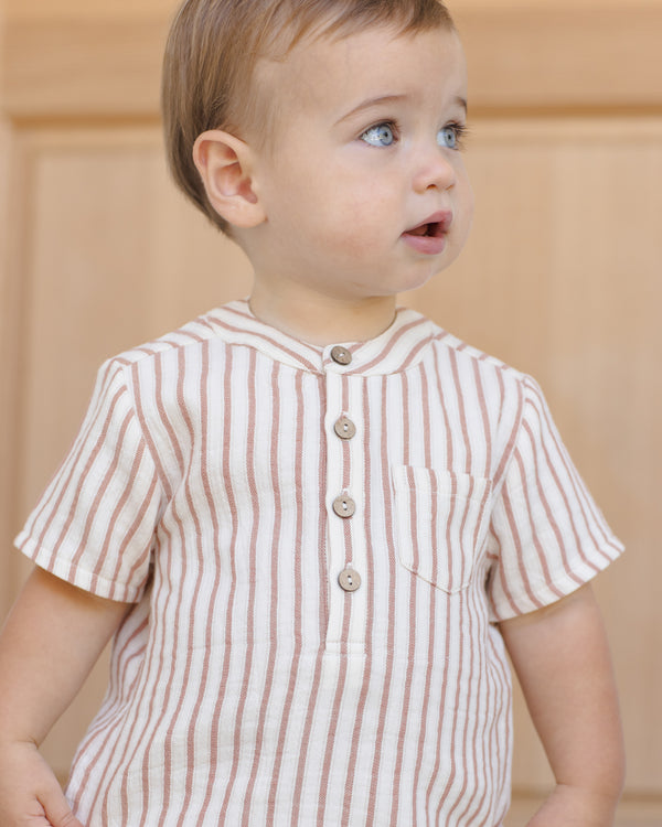 Jaxson Shirt (Vintage Stripe)
