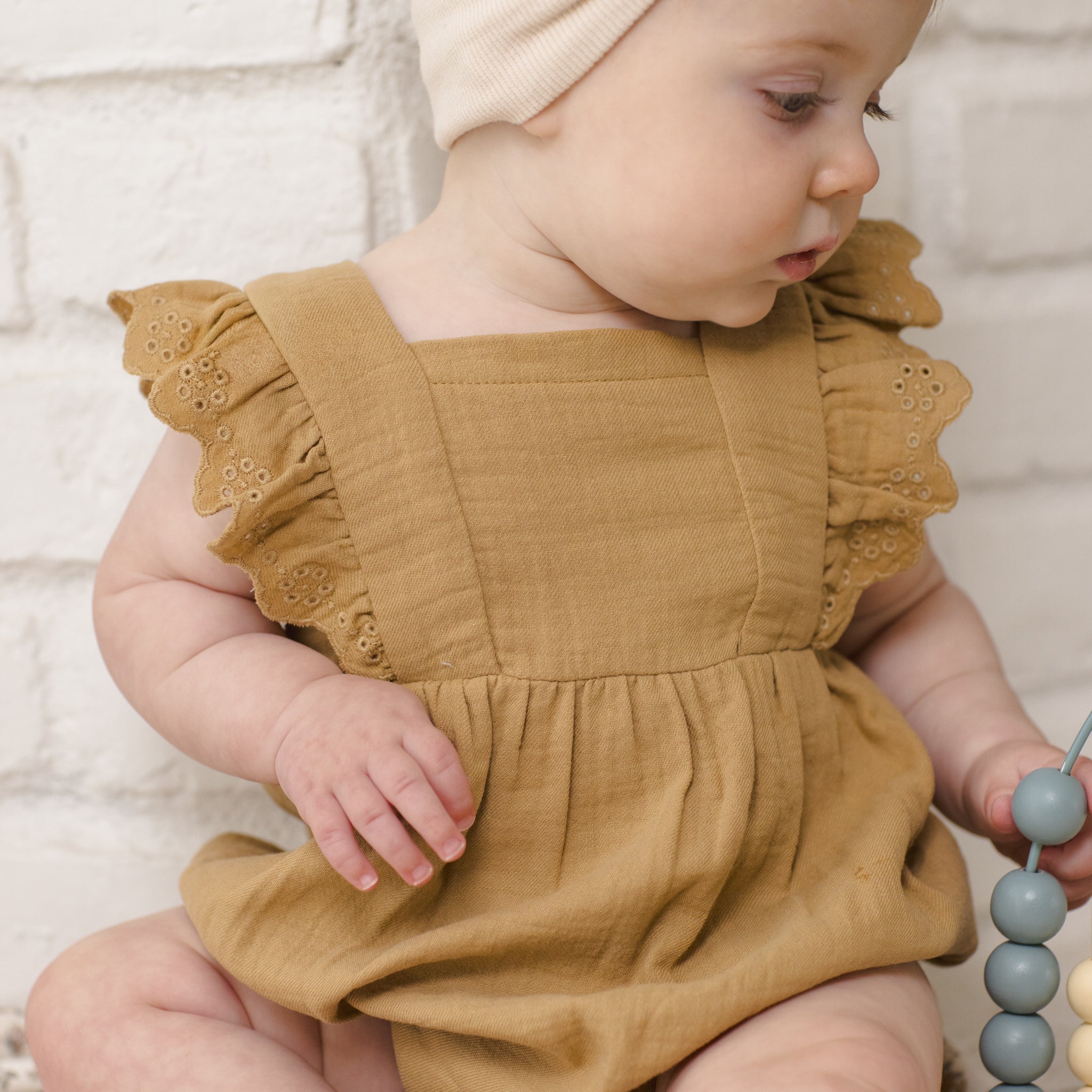 Naomi Romper (Honey)