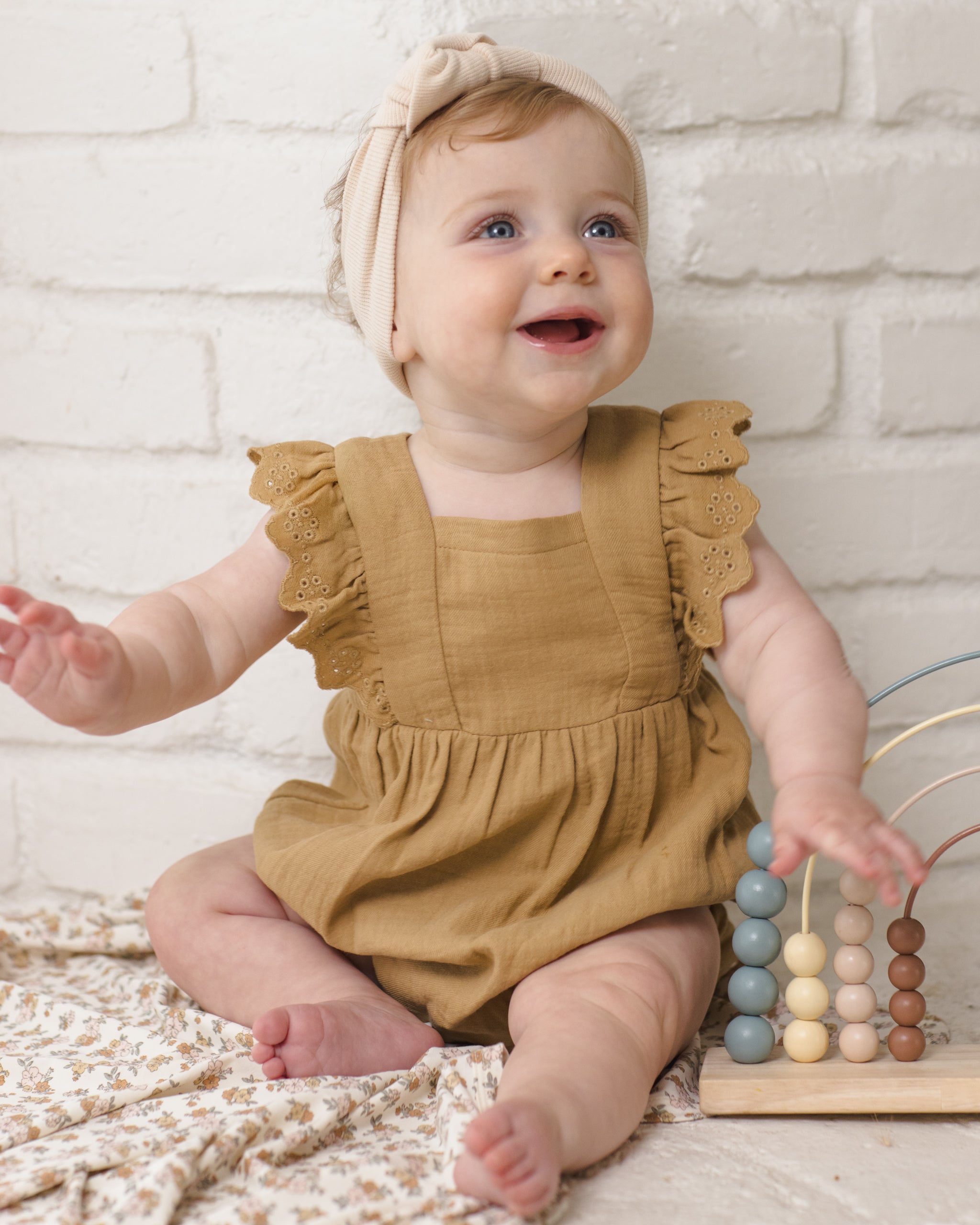 Naomi Romper (Honey)