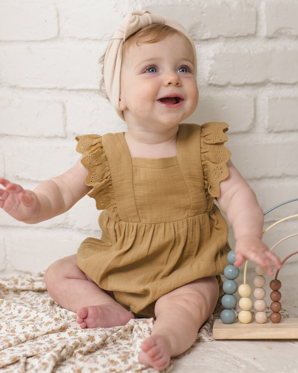 Naomi Romper (Honey)