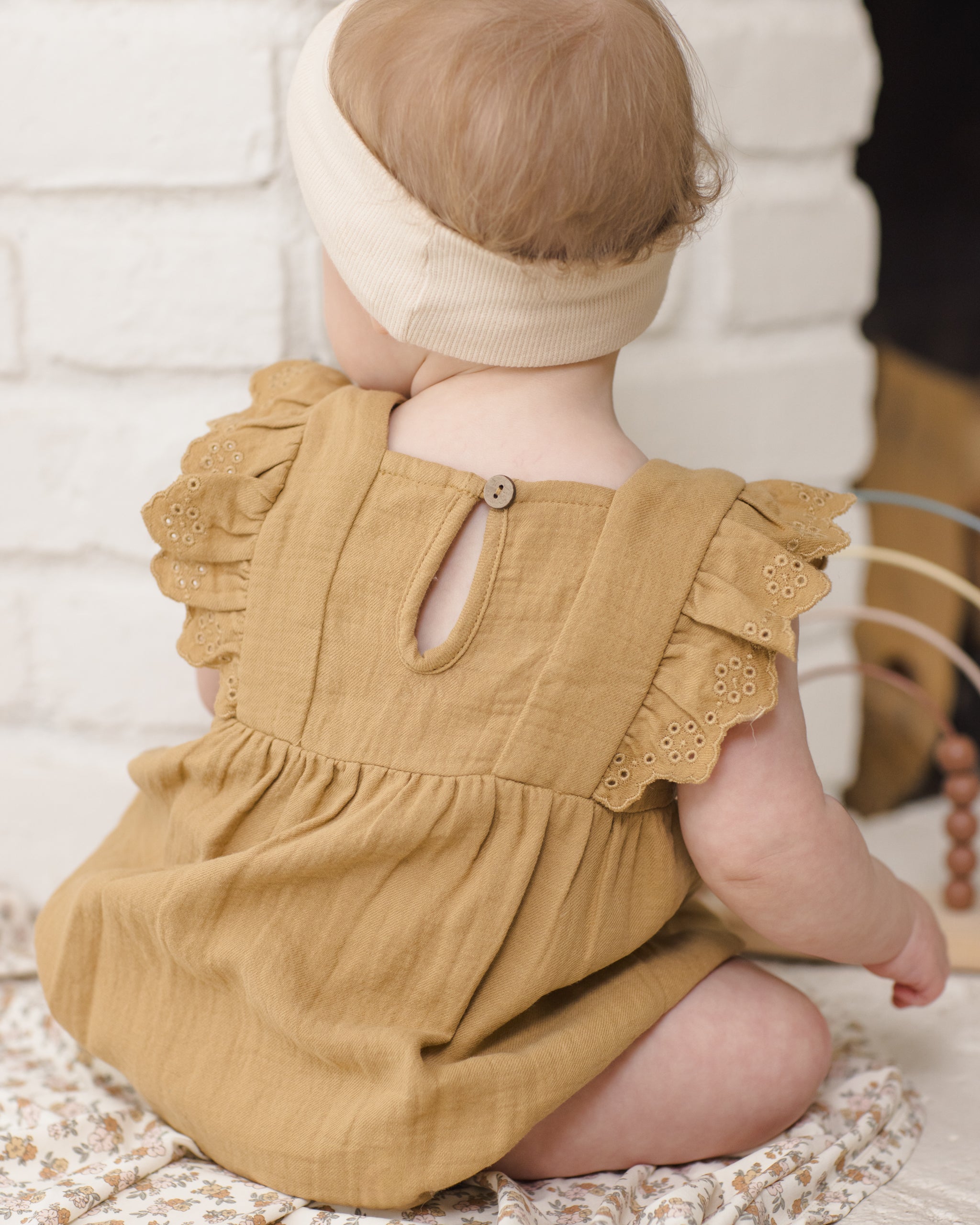 Naomi Romper (Honey)