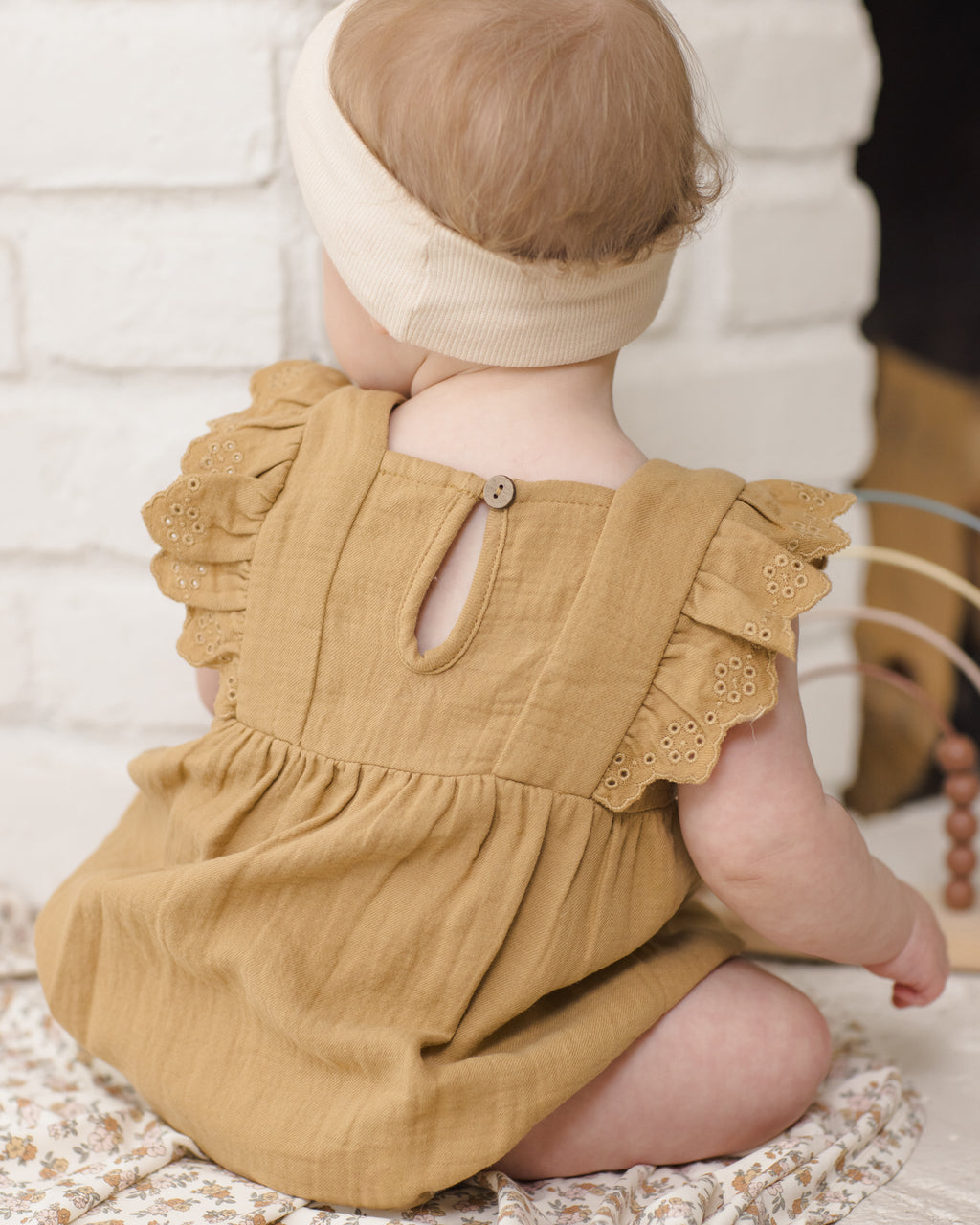 Naomi Romper (Honey)