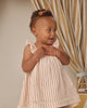 Ruffle Tank Dress (Vintage Stripe)