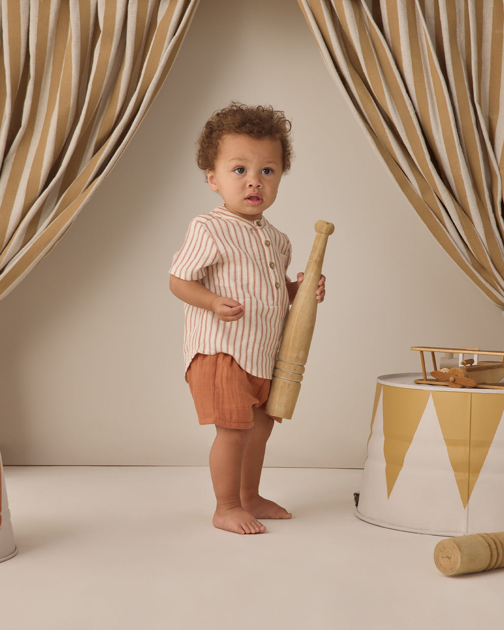 Jaxson Shirt (Vintage Stripe)
