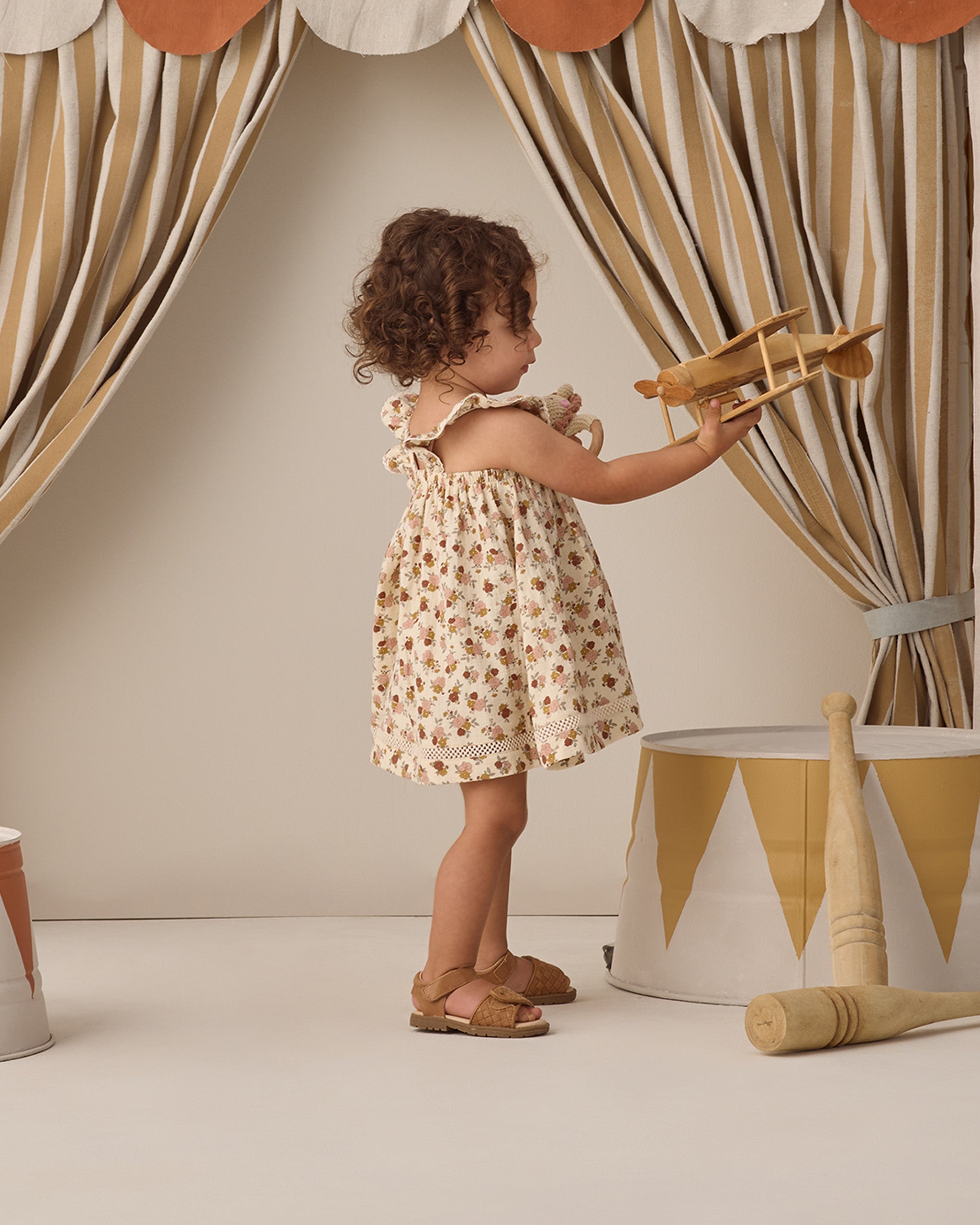 Ruffle Tank Dress (Bloom)