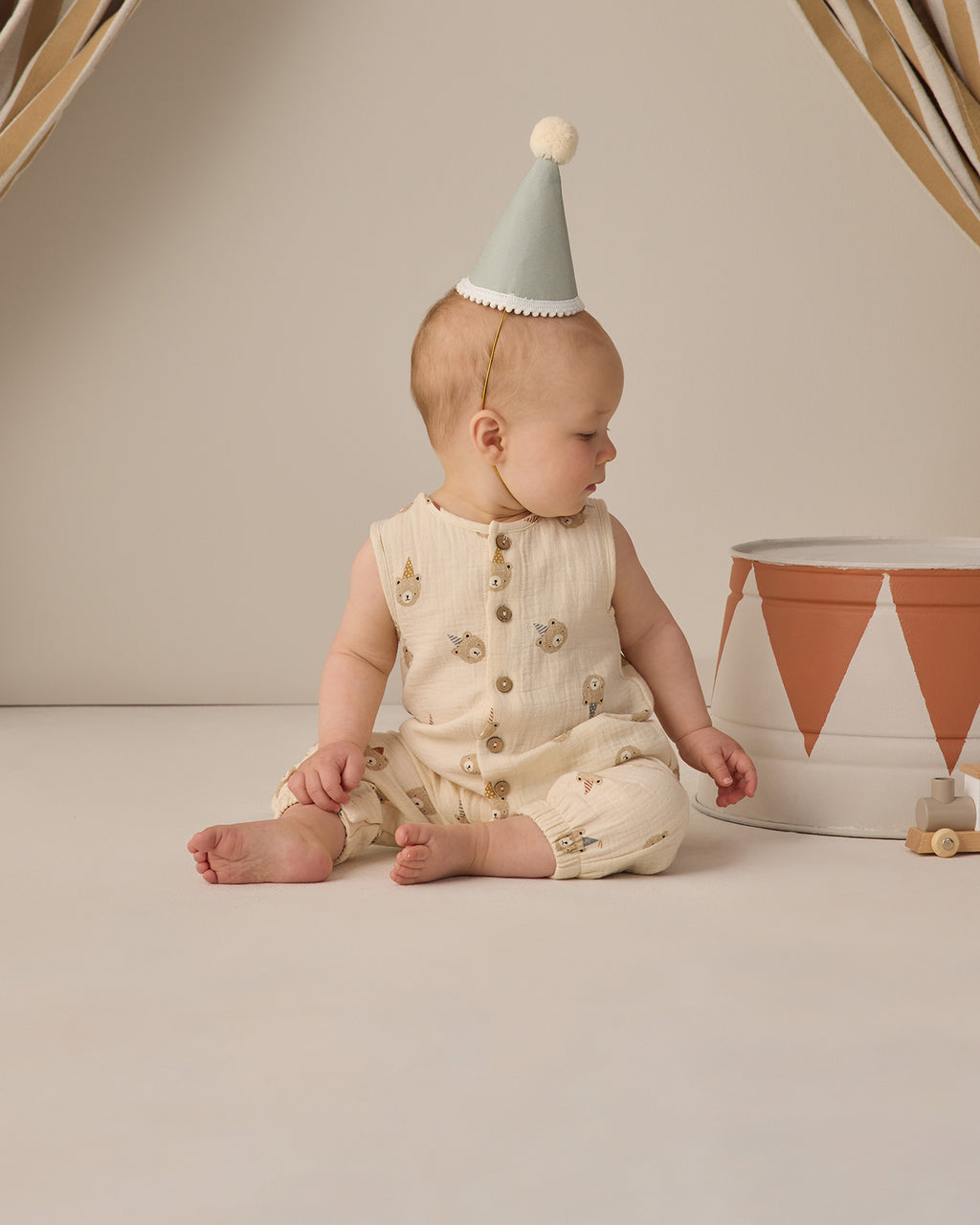 Woven Jumpsuit (Party Bears)