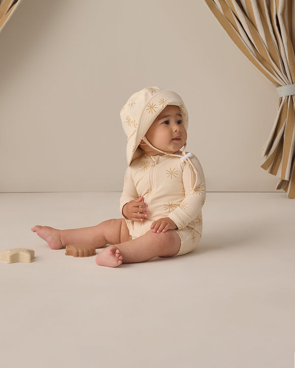 Long Sleeve One-Piece Rashguard (Sunburst)