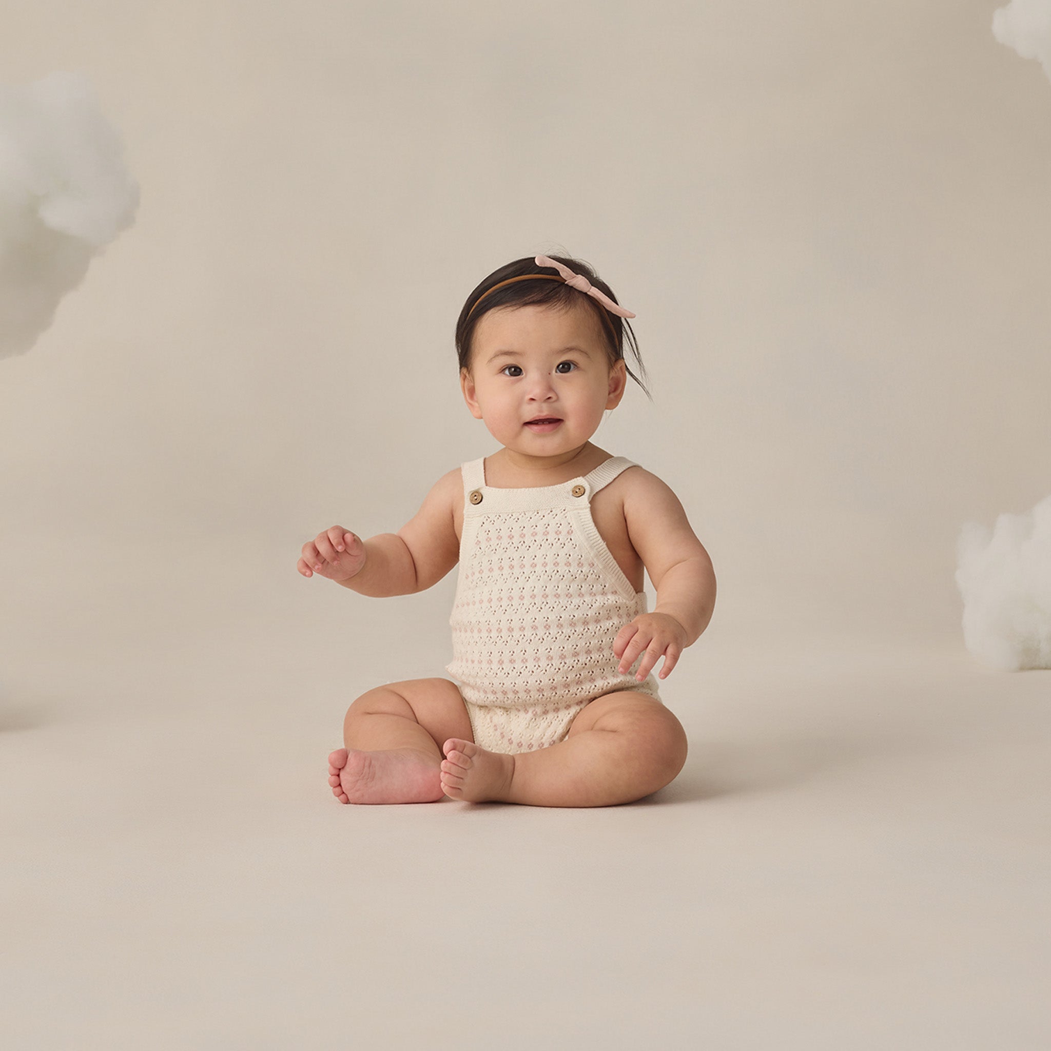 Tatum Romper (Ivory)