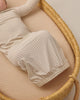 Bamboo Baby Gown + Hat Set (Oat Gingham)