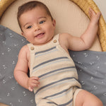 Tatum Romper (Ocean Stripe)