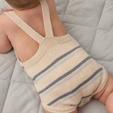 Tatum Romper (Ocean Stripe)