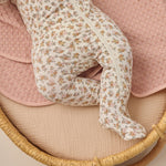 Bamboo Zip Footie (Wildflower)