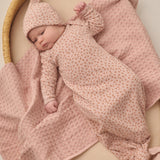 Knotted Baby Gown + Hat Set (Posy)